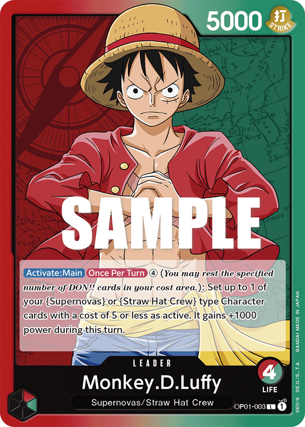 Monkey.D.Luffy | ROMANCE DAWN [OP01-003]