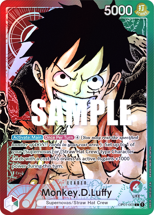 Monkey.D.Luffy | ROMANCE DAWN [OP01-003] ★