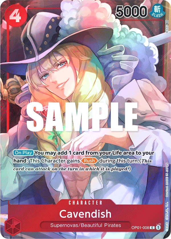 Cavendish | ROMANCE DAWN [OP01-008] ■