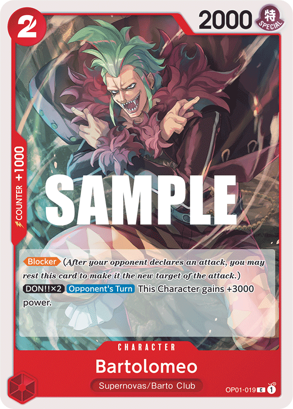 Bartolomeo | ROMANCE DAWN [OP01-019]