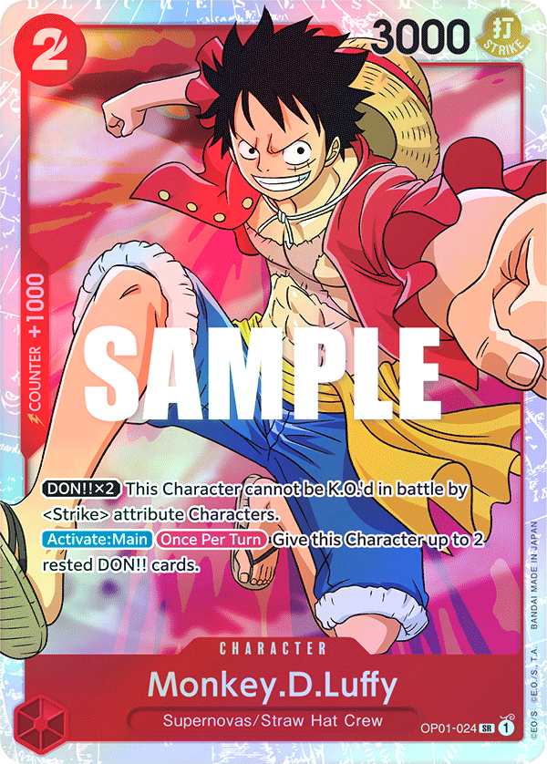 Monkey.D.Luffy | ROMANCE DAWN [OP01-024]