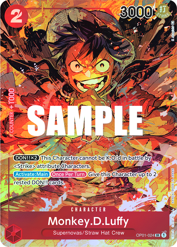 Monkey.D.Luffy | ROMANCE DAWN [OP01-024] ★