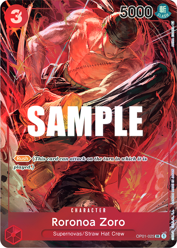 Roronoa Zoro | ROMANCE DAWN [OP01-025] ★
