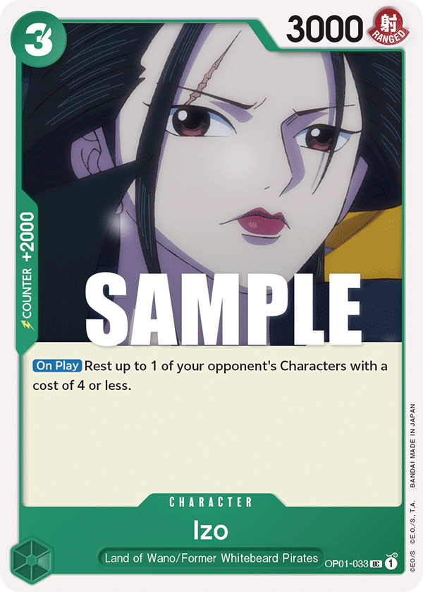 Izo | ROMANCE DAWN [OP01-033]