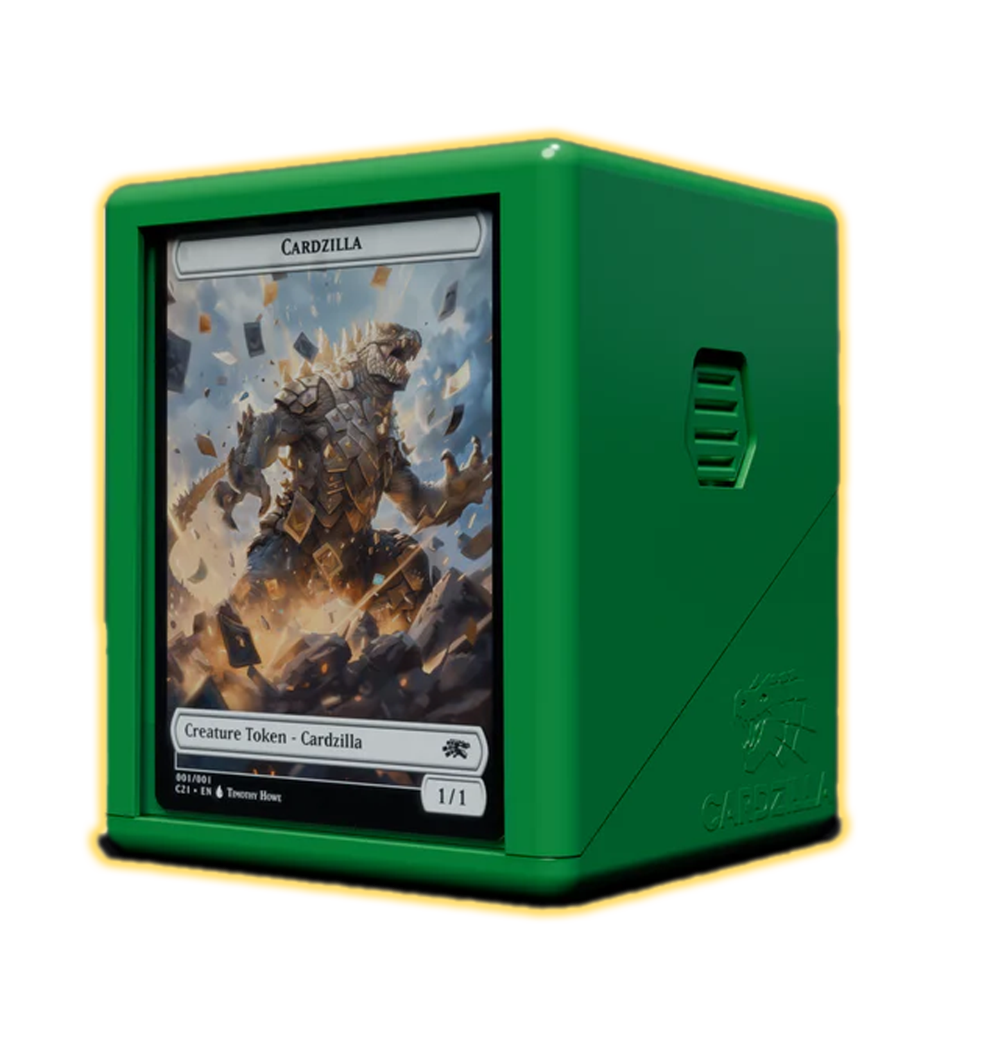 Cardzilla | The Showcase 100+ Deck Box - Green