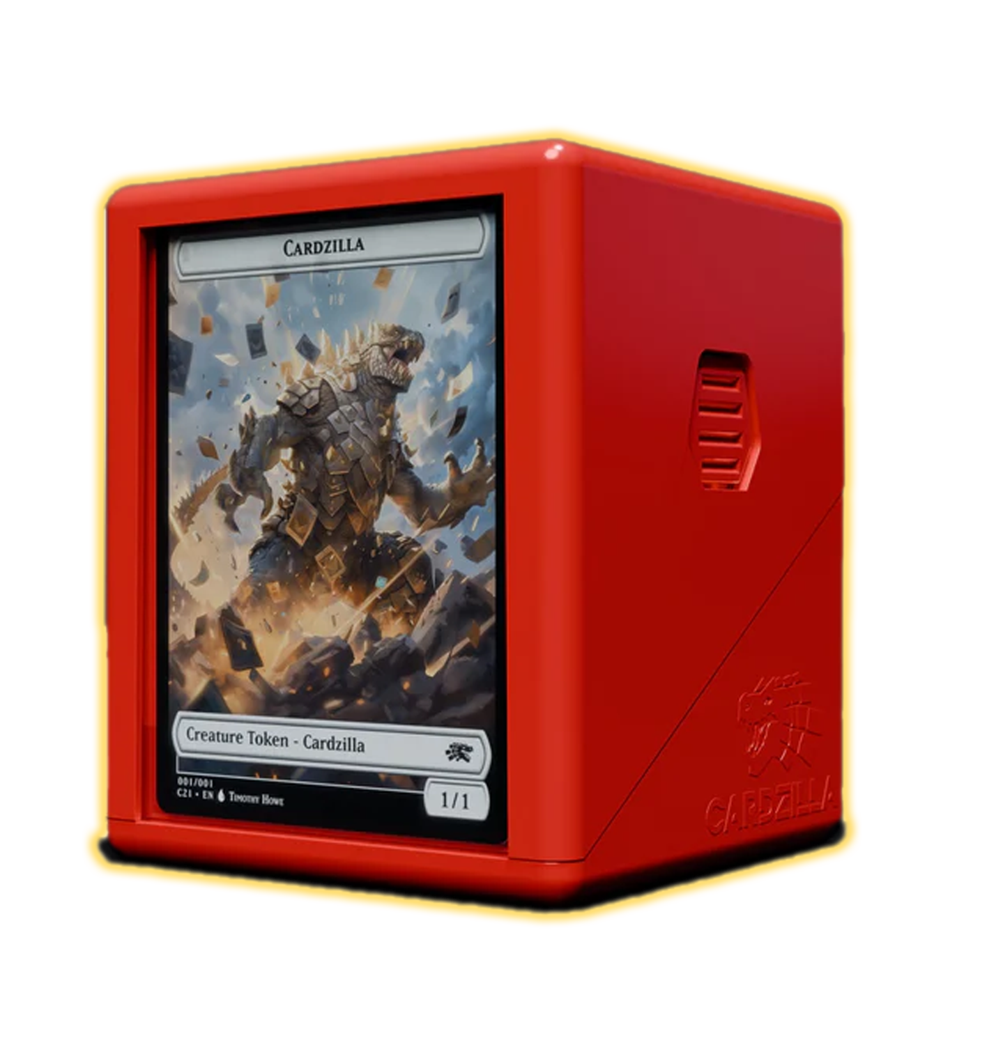 Cardzilla | The Showcase 100+ Deck Box - Red