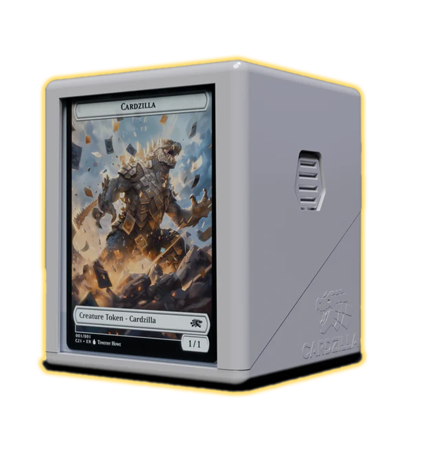 Cardzilla | The Showcase 100+ Deck Box - White