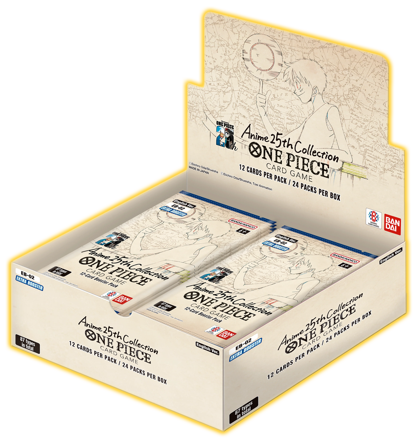 ONE PIECE Card Game | ANIME 25th COLLECTION [EB02] Booster Box