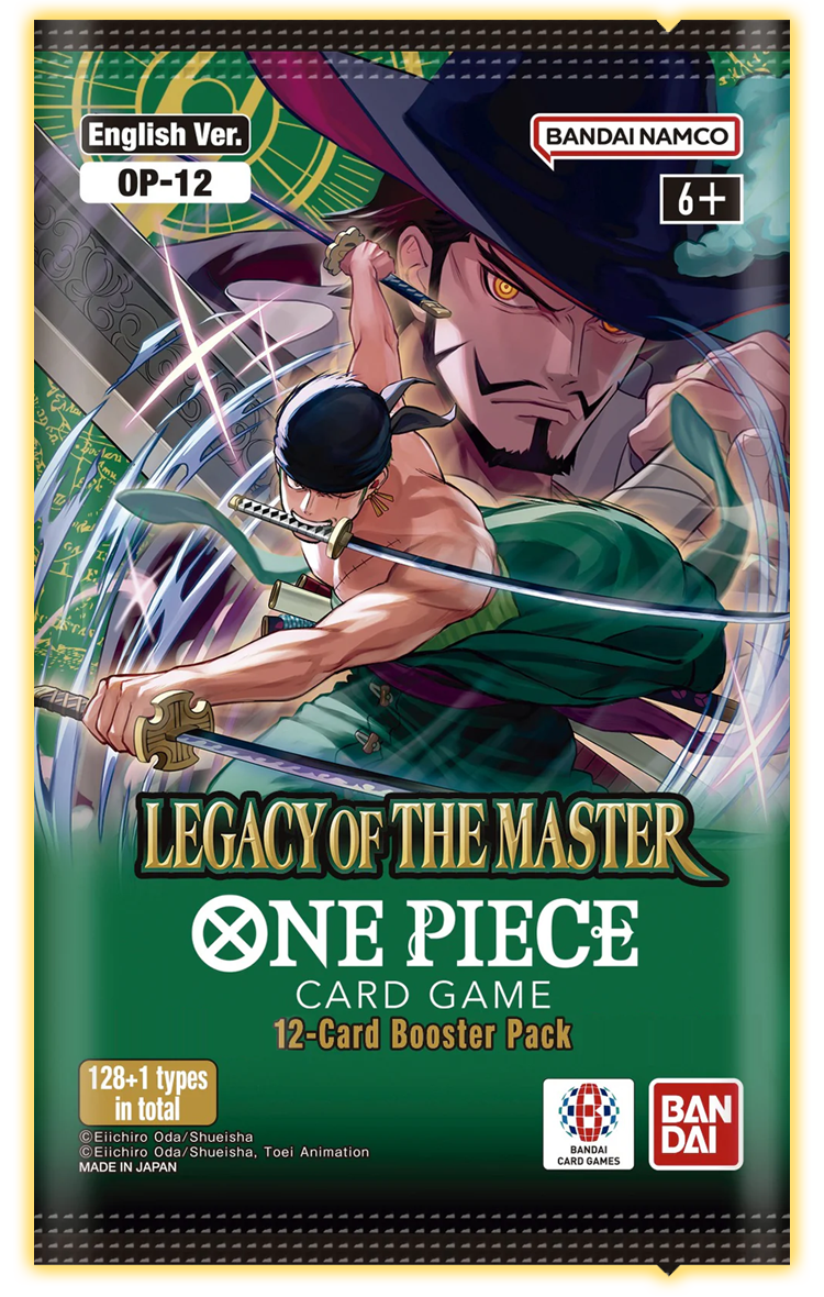 ONE PIECE Card Game | LEGACY OF THE MASTER [OP12] Booster Pack