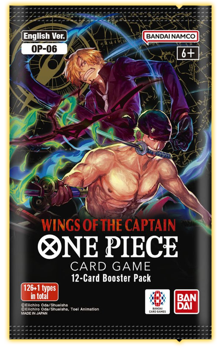 ONE PIECE Card Game | WINGS OF THE CAPTAIN [OP06] Booster Pack